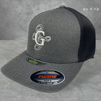 GORRA GREY & BLACK