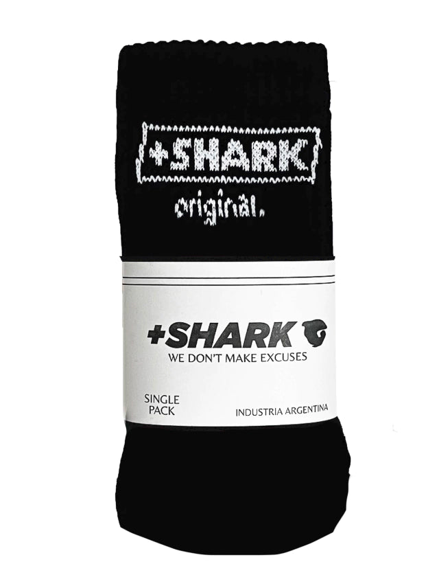 Medias Altas "Shark Original" Negras